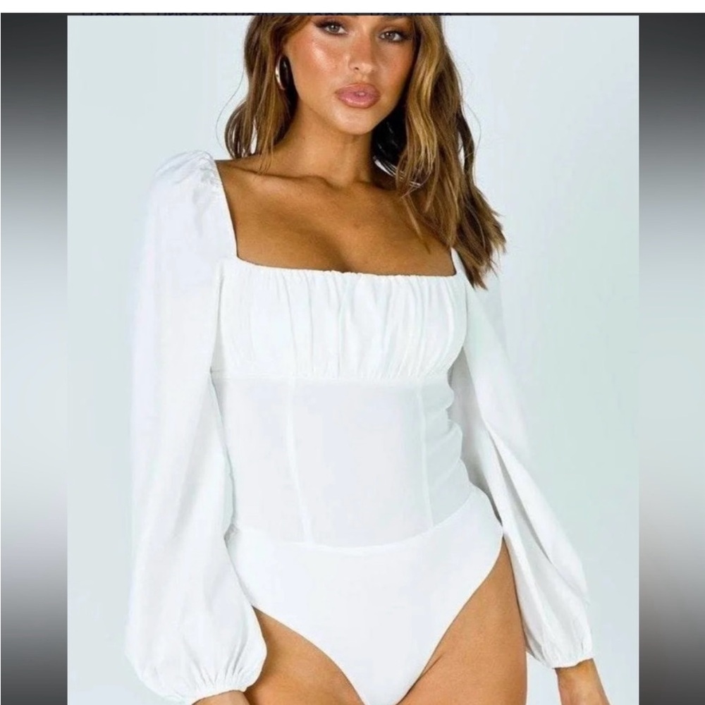 Princess Polly White Bodysuit